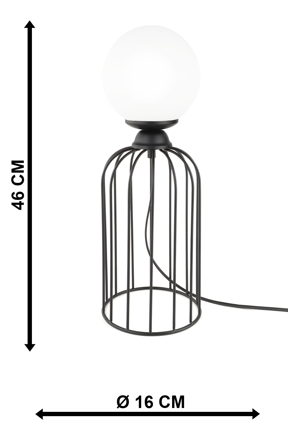 Tema Table lamp Black,White